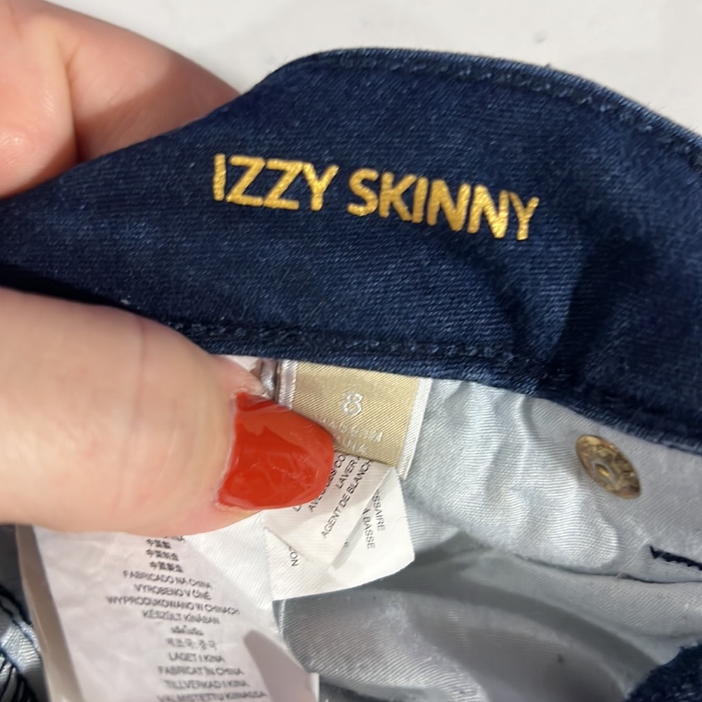Michael Kors Women's Navy Jeans - Picture 5 of 5
